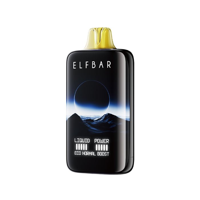 ELFBAR MoonNight 40000 Puffs disposable vape in Blackberry Ice flavour. ELFBAR MoonNight 40000 Puffs disposable vape in Blackberry Ice flavour.