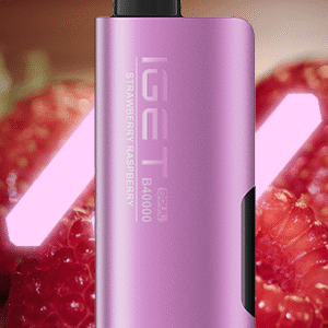 IGET SOUL B40000 Strawberry Raspberry Disposable Vape 40000 Puffs