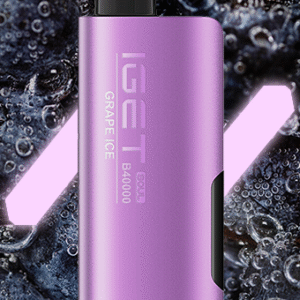 IGET SOUL B40000 Grape Ice Disposable Vape with Turbo Mode