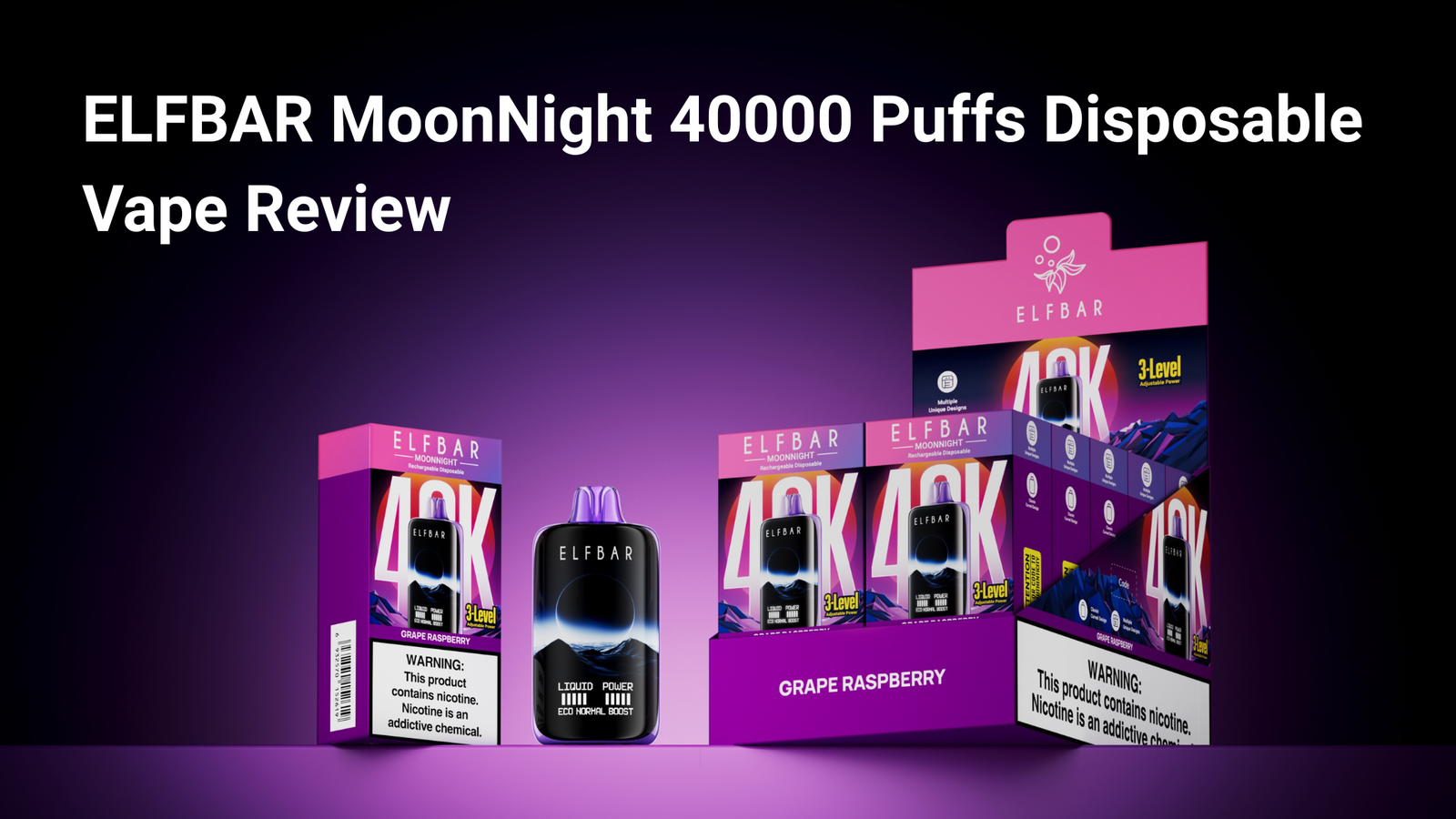 ELFBAR MoonNight 40000 Review