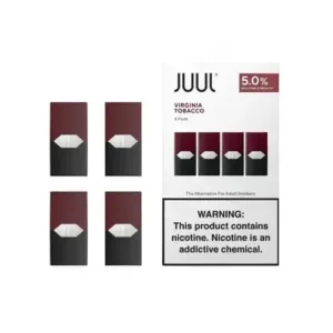 Virginia Tobacco JUUL Pod 5% – Buy JUUL Pods Online in India