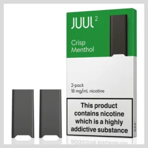 JUUL2 Crisp Menthol Pods 18mg - 2 Pack Vape Pods India
